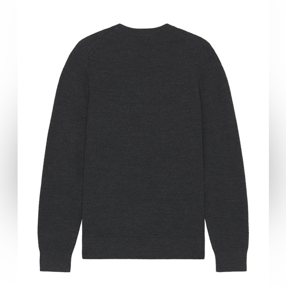 Theory maroon wool Crewneck Sweater in Charcoal - Picture 2 of 8
